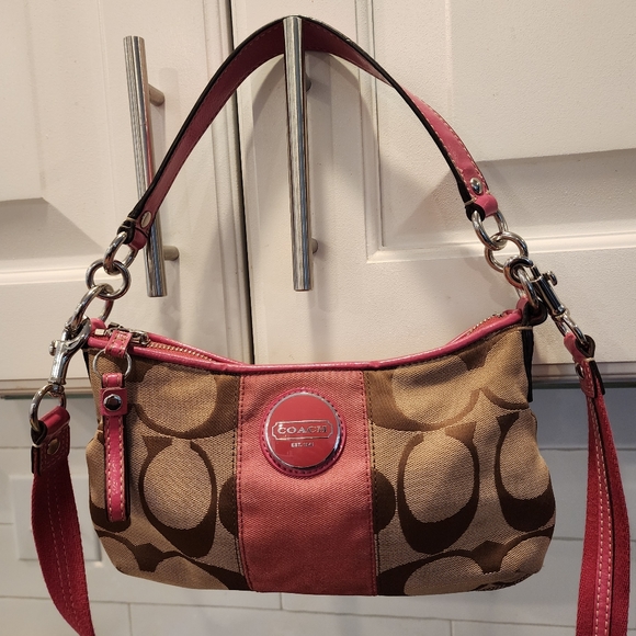 Vintage Coach Logo Purse - Picture 1 of 7